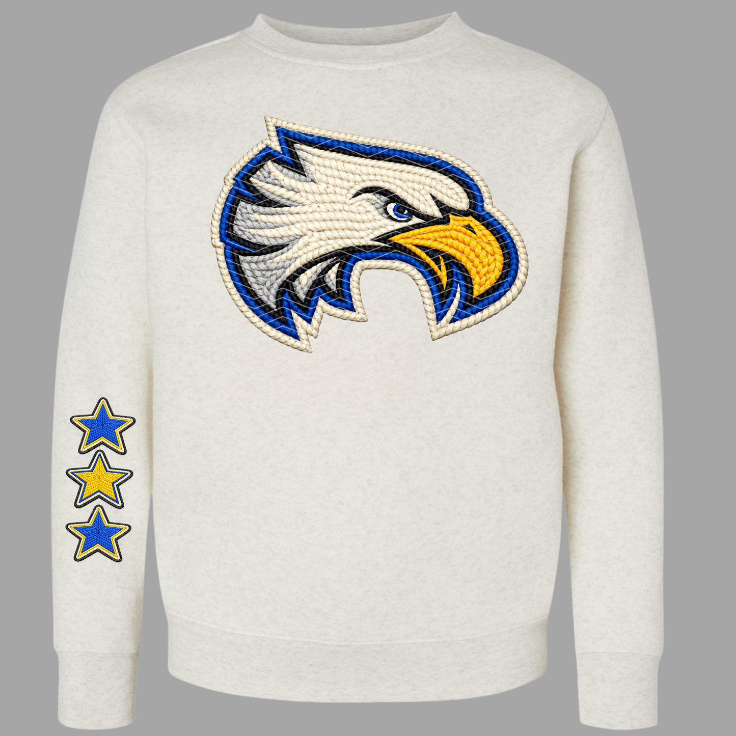 YOUTH / TODDLER Faux Yarn LC Eagles Sweatshirt
