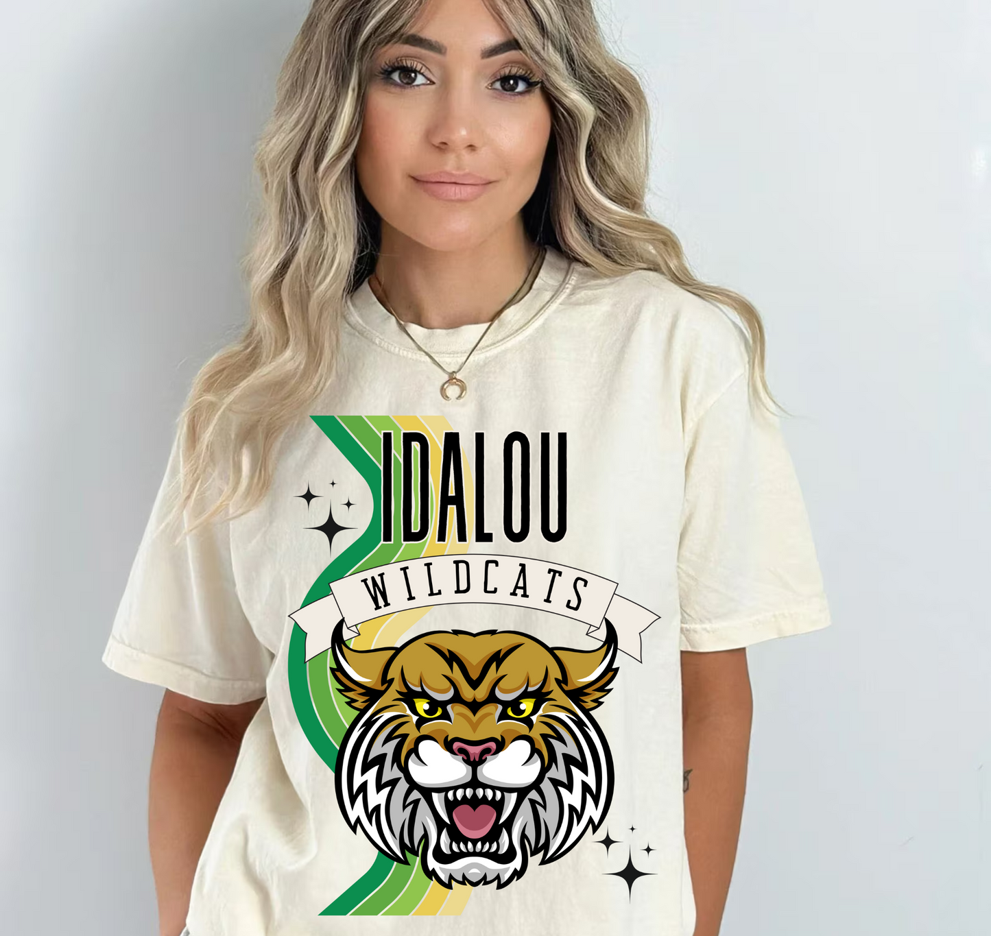 Idalou Wildcats Retro