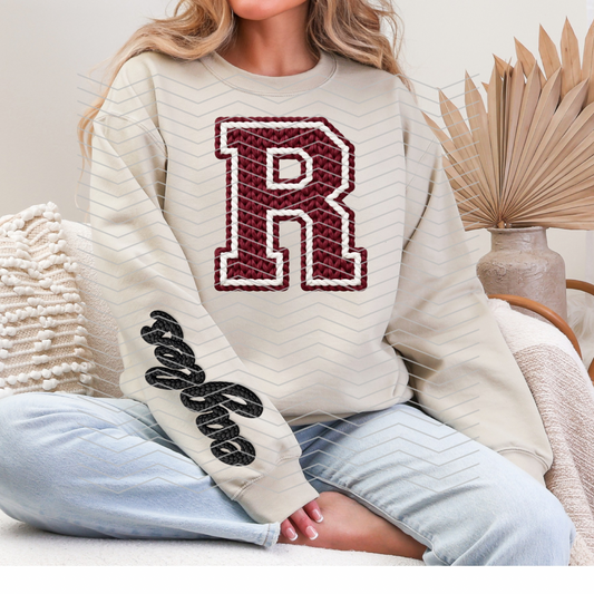 Faux Yarn Roosevelt Sweatshirt